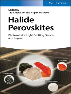 cover image of Halide Perovskites